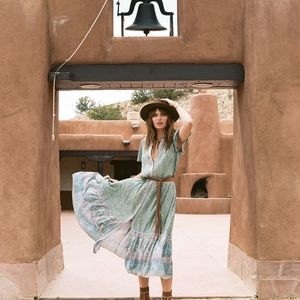 Jasmine Jade Flutter Sleeve Dress Spell Designs XS